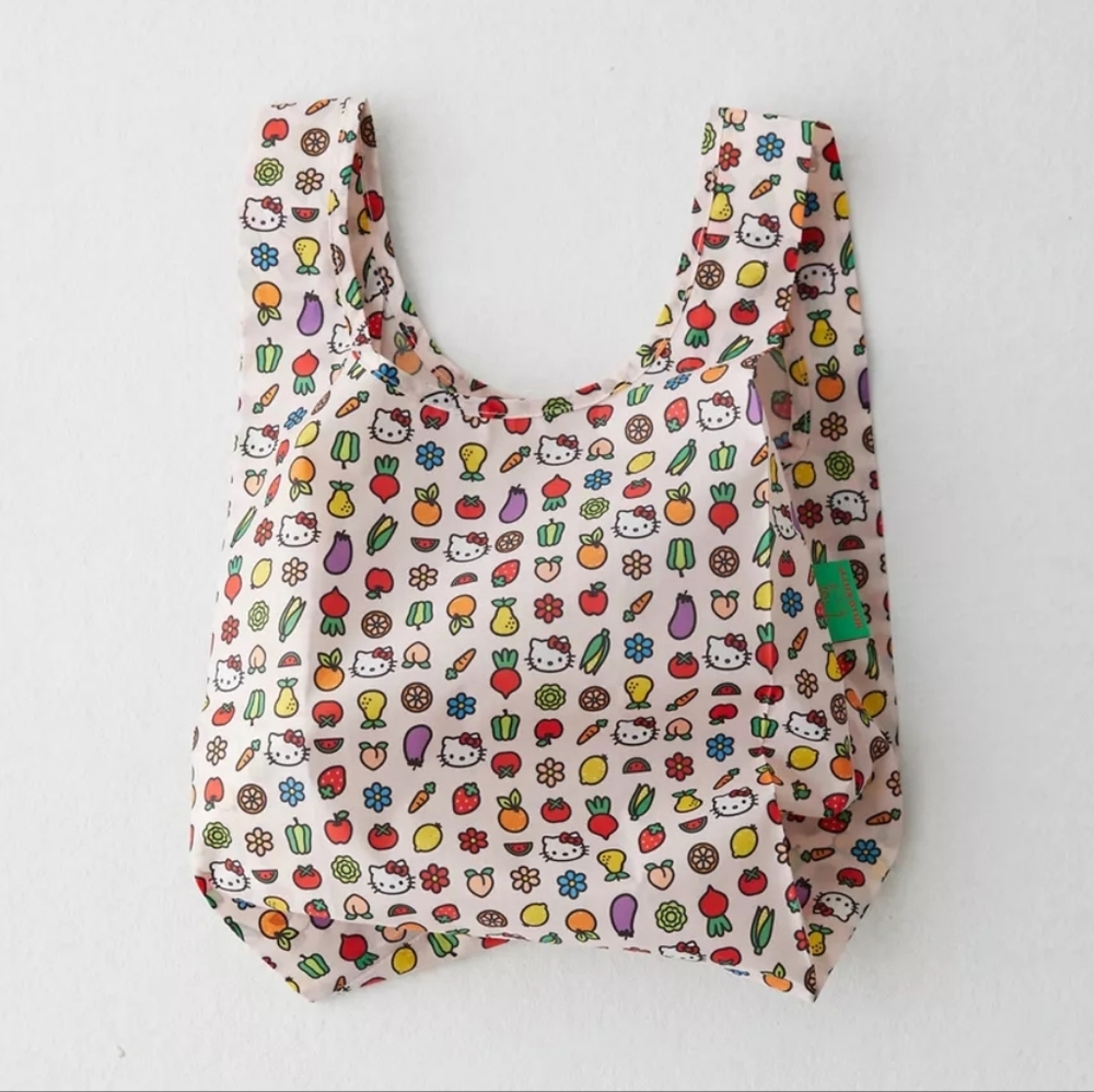 BAGGU Baby Printed Reusable Tote Hello Kitty Icons - Picture 2 of 3